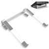 Musiin Supporto di raffreddamento portatile per controller drum in alluminio, compatibile con NI Maschine Plus MK3/Ableton Push 3 (argento)