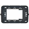 AERTECNICA - SUPPORTO ADATTATORE PER PLACCA VIMAR EIKON GRIGIO SCURO NA695