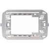 AERTECNICA - SUPPORTO ADATTATORE PER PLACCA GEWISS CHORUS GRIGIO METAL CHIARO LUCIDO NA691