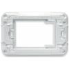 AERTECNICA - SUPPORTO ADATTATORE PER PLACCA LEGRAND CROSS / VELA / MOSAIC COLORE BIANCO NA685