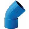 AERTECNICA - CURVA PVC 45° DN. 63 FF TR062