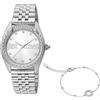 Just Cavalli Orologio Analogico al Quarzo da Donna. con Cinturino in Acciaio Inox JC1L195M0045