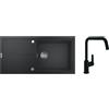 Grohe Set lavello in granito Grohe K400 31641AP0, rubinetto da cucina Grohe Start 304702430