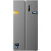 Cecotec Frigorífico Americano 2 Puertas Bolero CoolMarket SBS 430 Dark E. Side by Side de 430 L, Altura 176 cm y 84 cm Ancho, Sistema Multi Air Flow, Total No Frost, Motor Inverter Plus