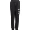 Adidas BRANDLOVE, Pantaloni della Tuta Bambino, Nero Bianco, 1112