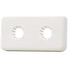 GIACOMINI R175B ROSONE IN PLASTICA VALVOLE MONOTUBO BITUBO Interasse 35 mm R175BY001