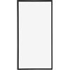 Dutch Frame Factory - Cornice 30x60 cm - Nero Opaco - Cornice per foto in Plastica con vetro plastico Antiriflesso - Cornice portafoto 30x60 cm - Angers