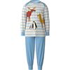 CALIDA Toddlers, Set di Pigiama Bambino, Placid Blue,
