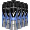 Rexona Cobalt Deodorante spray Men, confezione da 6 (6 x 150 ml)