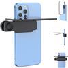 Generisch Mirror Effect Lens - Capture Stunning Reflections Instantly, Smartphone Camera Mirror Reflection Clip Kit, Adjustable Photography Flip Mirror for Creative Travel Shots (Black)