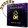 DR Strings DR DEQ-11 - Corde per chitarra elettrica DRAGON SKIN+™ 11-52 - corde per chitarra elettrica