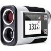 CIGMAN Telemetro Golf 1200Y, Precision ±1 m, Display touch laterale con Slope, Oculare 25 mm, Ricaricabile USB-C Golf Rangefinder Laser, Legale per tornei di golf, CT-1200PRO
