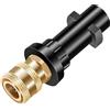 Tikysky Adattatore per pistola ad alta pressione - con presa rapida da 1/4, compatibile con Karcher/Kärcher K Serie K2, K3, K4, K5, K6, K7 ad alta pressione (1 pezzo)