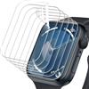 OFFCUP Pellicola Protettiva, 6 Pezzi TPU Pellicola Pellicola Protettiva per Apple Watch Series 7/8/9 45mm, Senza Bolle Trasparente HD Schermo, Protezione per Schermo Anti Graffio (45mm)
