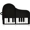 Ulticool - Pianoforte 16 GB - Piano - Chiavetta Pendrive - Memoria Archiviazione dei Dati - USB Flash Pen Drive Memory Stick - Bianco e Nero
