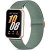 TUCOMO Cinturino elastico in nylon compatibile con Samsung Galaxy Fit 3, cinturino di ricambio elastico per Samsung Galaxy Fit 3 SM-R390, uomo e donna
