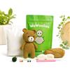 WoWoolies Kit Uncinetto Amigurumi Orsetto - Crochet Set, Idea Regalo | Manuale in italiano passo dopo passo. Consigliata esperienza pregressa in uncinetto/crochet. Kit completo, materiali inclusi.