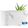 MaxxGoods Cuscino ortopedico per cervicale, in schiuma di gel Visco e aloe vera, per supporto HWS e dolore al collo, per chi dorme sul fianco con spalle larghe (70 x 42 x 16 cm)
