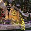 XIHAMA Luce solare per annaffiatoio da giardino, con 36 luci a LED, in metallo retrò, impermeabile, per giardino, patio, cortile, sentiero, lanterna, decorazione per piante