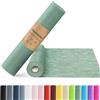 aboveBED Runner da Tavola 25m x 30cm, Verde Eucalipto Decorazione Tavola, Nastro Tavola per Comunione, Matrimoni, Primo Giorno di Scuola, Battesimi, Compleanni, Festa della Gioventù e Feste