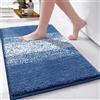Enyhom Tappeti Bagno Antiscivolo 45 x 65 cm, Super Morbido Tappeto da Bagno in microfibra Assorbente Lavabile in Lavatrice, Moderni Tappetino Bagno di Lusso Tappeto per Bagno, Ingresso Doccia