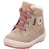 Superfit GROOVY 2.0 warm gefütterte Gore-Tex - Stivali da neve, Beige/Rosa 4000,