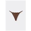 Tezenis Perizoma Con Fianchetto Tanga Light Touch Donna Marrone