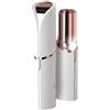 Generic Pocket Epilator Flawless - Mini Epilatore Viso Portatile con rete placcata oro, lama delicata, luce LED, alimentazione a batteria AA, per peli sottili "peach fuzz", adatto a ogni tipo di pelle