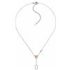 Emporio Armani Collana da donna in argento sterling con chiusura a moschettone