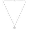 BOSS Jewelry Collana da Uomo Collezione DOUBLE B COIN in Acciaio Inossidabile con un Charm a Forma di Moneta - 1580761, NECKLACE, Silver