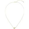 BOSS Jewelry Collana da Donna Collezione LIVE PRECIOUS in Oro Giallo Chiaro con Anelli Intrecciati e Cristalli - 1580755, NECKLACE, Gold