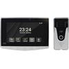 PNI DF780 1 Monitor Videocitofono System, 7 1080p Touch Screen, Slot per schede, IP65 Supports Serial Connection o 4 Monitor, 2 Unità Esterne e 2 Telecamere CCTV