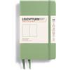 LEUCHTTURM1917 363943 Taccuini Pocket A6, Copertina rigida, 187 pagine numerate, Sage, Bianco