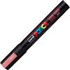 POSCA - Pennarello acrilico PC-5M rosso metallizzato, punta tonda