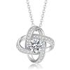 Jrêveinfini Collana Donna Argento 925 Mamma Lunga Amicizia Maestra Mamma e Figlia, Pendente Anallergici Nichel Free Senza Nichel Gioielli Regalo Donna Compleanno San Valentino Anniversario Natale