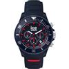 ICE-WATCH - ICE chrono Dark blue Red - Orologio blu Unisex con Cinturino in plastica - 021425 (Medium)