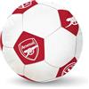 CHARACTER WORLD Arsenal FC - Cuscino rotondo con licenza ufficiale, super morbido, bianco, perfetto per qualsiasi camera da letto, sul divano, 25 x 25 cm