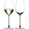 Riedel 6449/15 Veritas 2 Bicchieri da Vino Bianco Riesling/primitivo, 395 ml