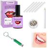 Colexy Kit Brillantini Per Denti Tooth Gems Kit, Set Di Gioielli Da Denti con Colla Kit Di Gemma, Fai Da Te Kit Gemma Dentale Fai, Kit Brillantino Dente Brillantino Dente Kit, per Donne E Ragazze (Bianco)