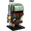 LEGO 6225354 Brickheadz Boba Fett 41629 Building Kit, Multicolor