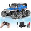 PAISHENKEJI Macchina Telecomandata Auto RC Car - 8WD Camion RC Giocattoli Anfibio Off-Road Autos RC Camion 2.4GHz Drift Truck per bambini Auto telecomandata rotante a 360 compleanni, Natale