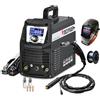 Decapower 220V Saldatrice 120A Arco Lift TIG FLUX MIG senza gas 3 in 1 Saldatrice filo senza gas Domestico (PACK 2)