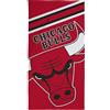 Character World Asciugamano ufficiale NBA, super morbido al tatto, design della squadra di basket dei Chicago Bulls rosso, perfetto per casa, bagno, spiaggia e piscina, taglia unica, 75 cm x 150 cm,