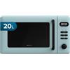 Cecotec Forno a Microonde con Grill Da 20 Litri Proclean 5110 Blue. 700 W In 6 Livelli E Griglia Da 800 W, Modalità Scongelamento, Segnale Fine Cottura, Lampada Interna, Timer 30 Minuti, Design Blu