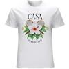 HATEBUTN Casablanca Tennis Club Graphic Print T-Shirt White M