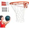 Generico Rete Da Basket | Canestro Da Basket A Muro Completo Di Rete,Accessori Allenamento Canestro per Palestra Palestra Domestica Scuola Campetto Strada
