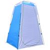 DAGLLGEW Tenda da bagno per campeggio, 190T, impermeabile e resistente al sole, con porta con cerniera, corda antivento e picchetto, per esterni