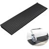 BAKENLON Rampa per Soglia, 2.5 * 7 * 90 cm Rampa per Disabili Antiscivolo, Antiscivolo Rampe per Soglia, Rampa di Soglia per Sedie a Rotelle, Passeggini, Deambulatori o Scooter Elettrici (Nero)