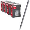 TOX Chiodi TOX in 4 misure con testa appiattita, set per fissaggi quasi invisibili nel legno - 2,0x40 / 2,2x50 / 2,5x60 / 3,1x70 mm - acciaio lucido, 400 g ciascuno in scatola, 063909009