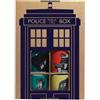 BBC Doctor Who BBC Worldwide - Set di 4 Tazze da Espresso della Serie, Confezione Regalo, Vari Colori